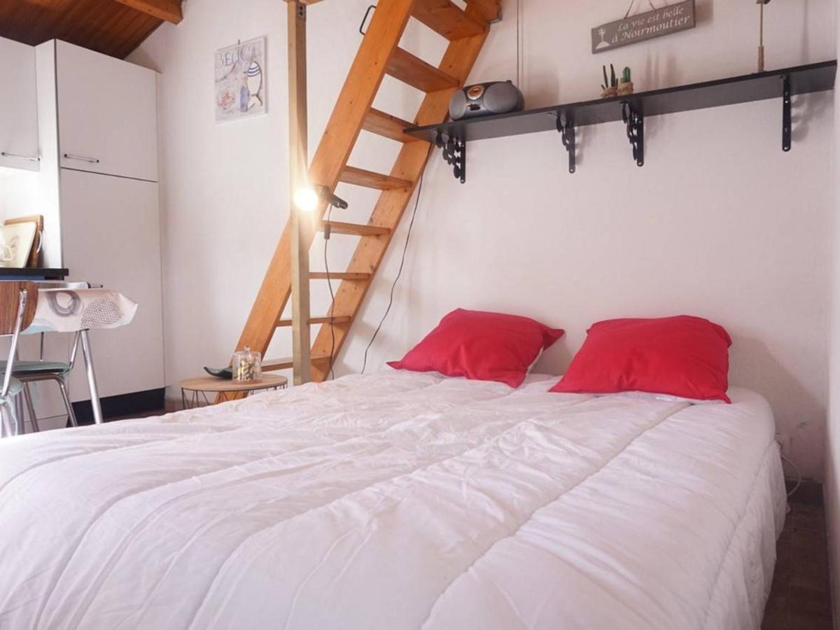 Studio Mezzanine A 200M Du Port Et De La Plage, Cour Privative, Parfait Pour 3 Personnes - Fr-1-224B-564 Noirmoutier-en-l'Ile Exterior photo